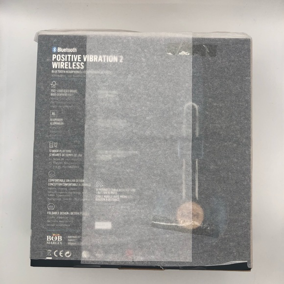 🤩 HOST PICK 🤩 BNIB HOUSE OF MARLEY POSITIVE VIBRATIONS 2 WIRELESS HEADPHONES - Picture 3 of 12